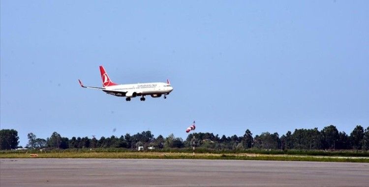 Samsun Çarşamba Havalimanı 10 ayda 1 milyon 193 bin 924 yolcu ağırladı