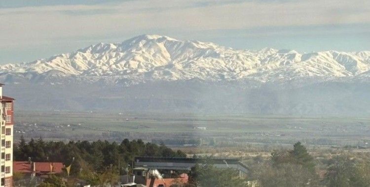 Bingöl dağları beyaza büründü