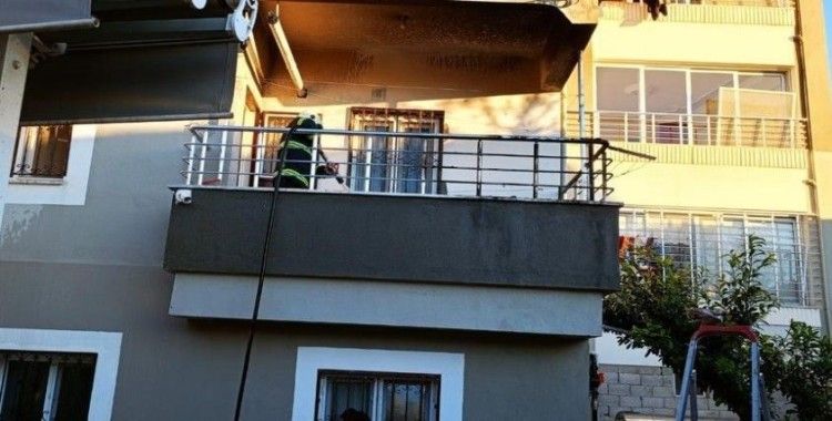 Hatay’da mutfak tüpü patladı, yangın çıktı