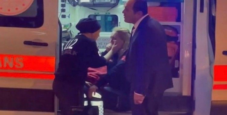 Bisiklete çarpan ambulans şoförü gözyaşlarına hakim olamadı
