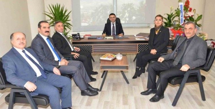 Kurum müdürlerinden GGK ve KGK başkanlarına tebrik
