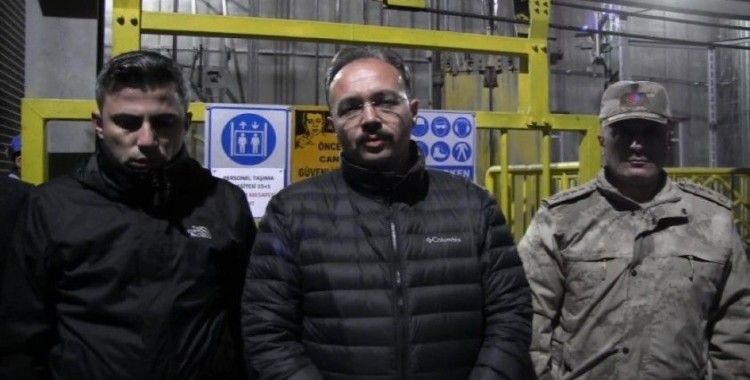 Siirt Valisi Kızılkaya: “Maalesef bu göçüğe maruz kalan 5 işçi kardeşimiz olmuştur”

