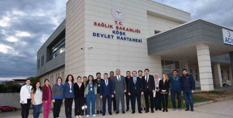 Müdür Şenkul, sağlık hizmetlerini yerinde inceledi
