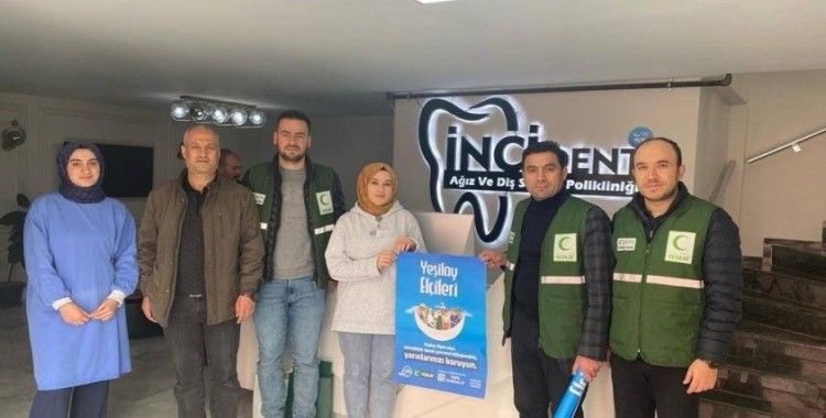 Bayburt esnafından ‘Yeşilay Elçileri’ projesine tam destek
