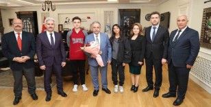 Başkan Yalçın’a Öğretmenler Günü’nde anlamlı ziyaret
