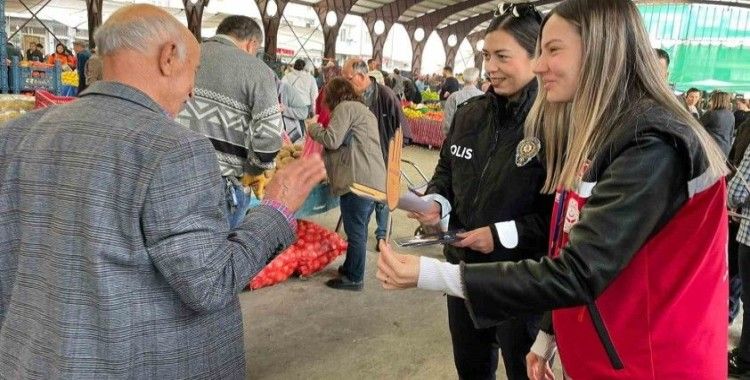 Çine’de kadına karşı şiddete dikkat çektiler
