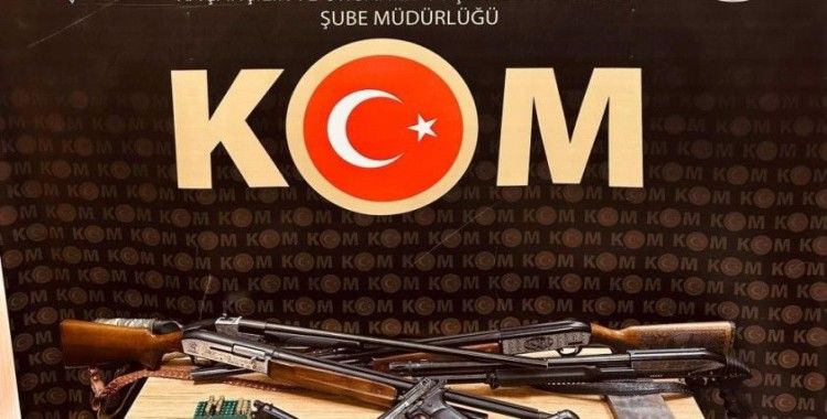 Gümüşhane'de silah ticareti yapanlara operasyon