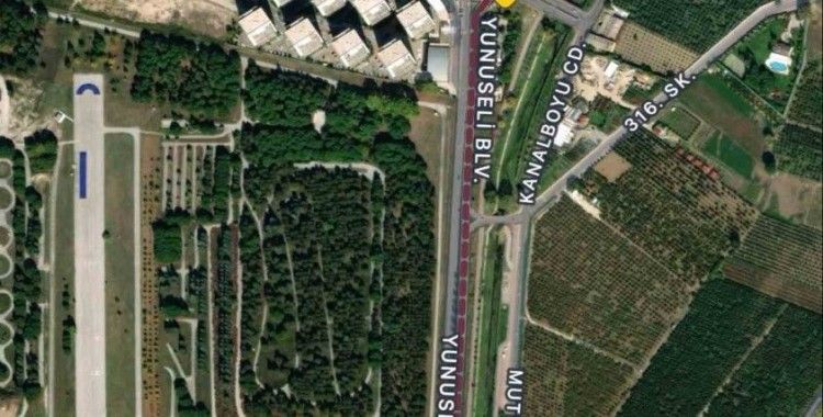 Yunuseli Bulvarı’nda trafik düzenlemesi
