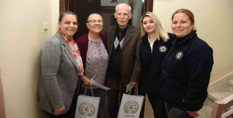 İncirliova’da emekli öğretmenler unutulmadı
