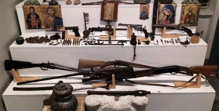 Kayseri'de çok sayıda tarihi eser ele geçirildi