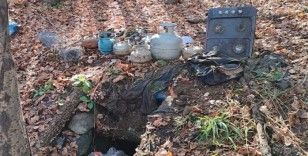Tunceli'de teröristlerin inlerine girildi