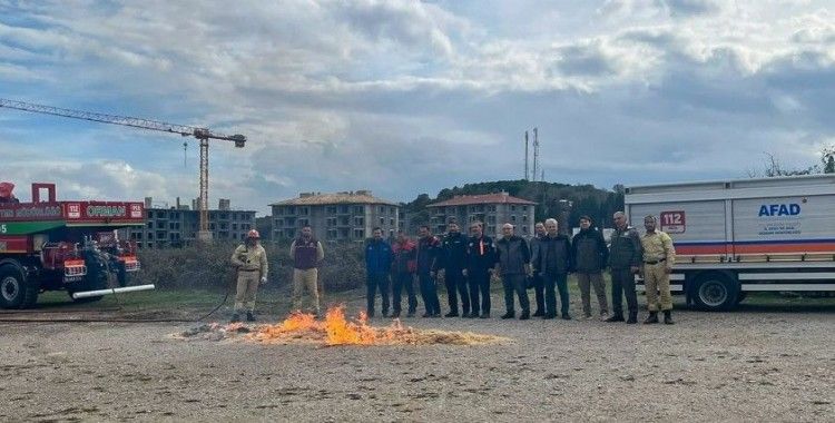 Orman Müdürlüğü ile AFAD koordinasyon için buluştu

