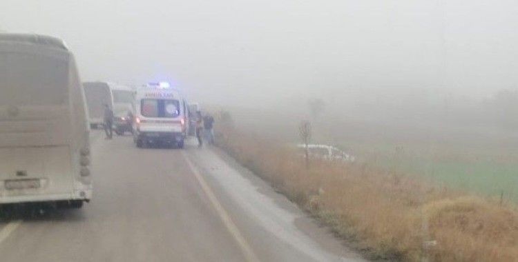 Tavşanlı’da trafik kazası: 2 yaralı
