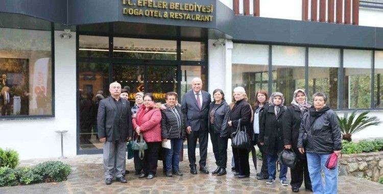 Başkan Atay, Doğa Otel’de özel konuklarıyla buluştu

