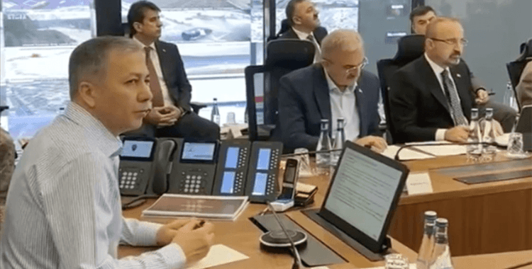 İçişleri Bakanı Yerlikaya başkanlığında "Güvenlik, İstihbarat ve Koordinasyon Toplantısı" yapıldı