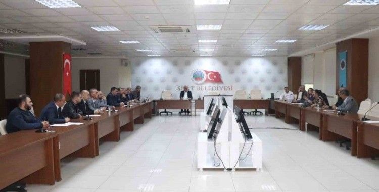 Siirt’te iş sağlığı ve güvenliği toplantısı gerçekleştirildi