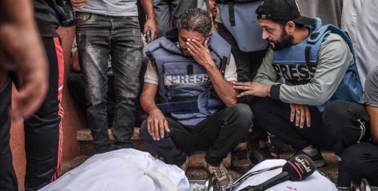 Filistin Gazeteciler Sendikası: İsrail'in Gazze'ye yönelik saldırılarında 66 gazeteci öldü