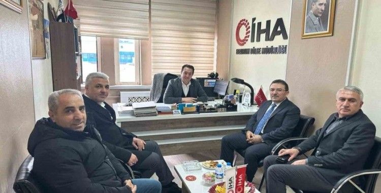 Altınok’tan İHA’ya ziyaret
