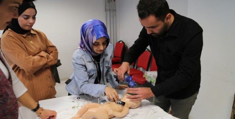 Diyarbakır'da yılın altıncı NRP eğitimi gerçekleşti