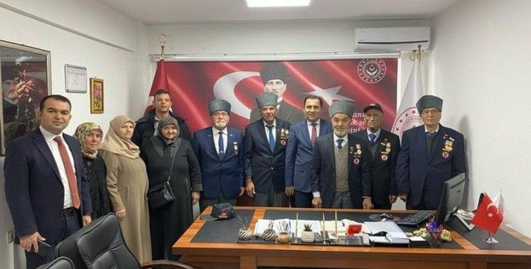 Kıbrıs Gazileri il müdürü ile bir araya geldi
