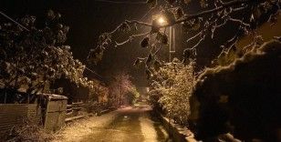 Bartın’da kar yağışı başladı
