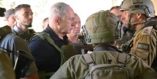 Netanyahu, işgal altındaki Gazze'nin kuzeyine gitti