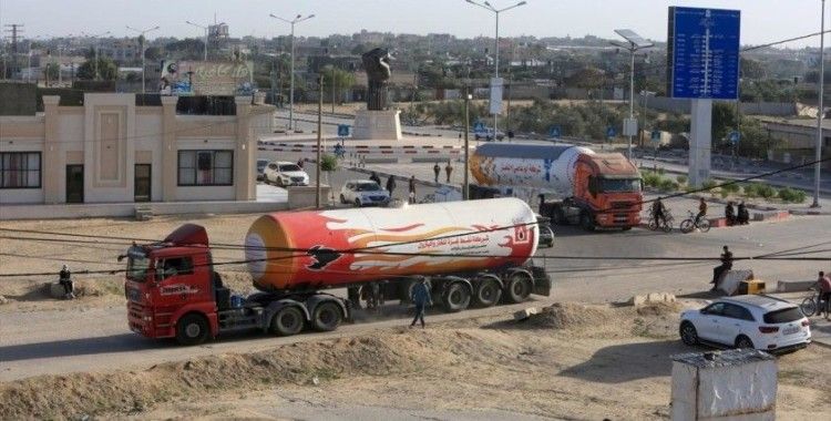 BM: Gazze’ye insani yardım yüklü 187 kamyon ve 129 bin litre yakıt giriş yaptı