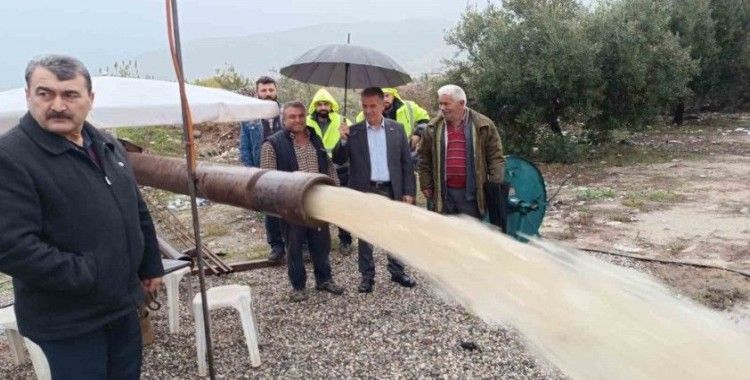 Buharkent’te sondaj kuyusunda mutlu son
