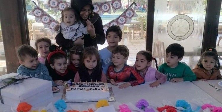 Köyceğizli miniklerden sürpriz kutlama
