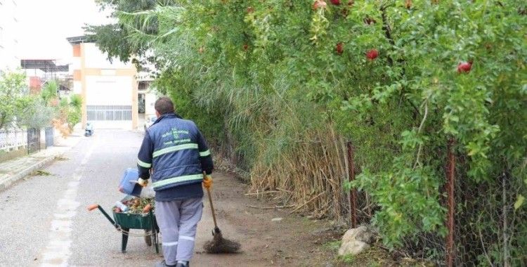 Nazilli’de Belediyesi’nden kış temizliği
