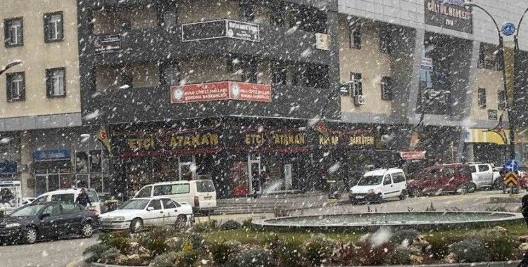 Kulu’ya mevsimin ilk karı
