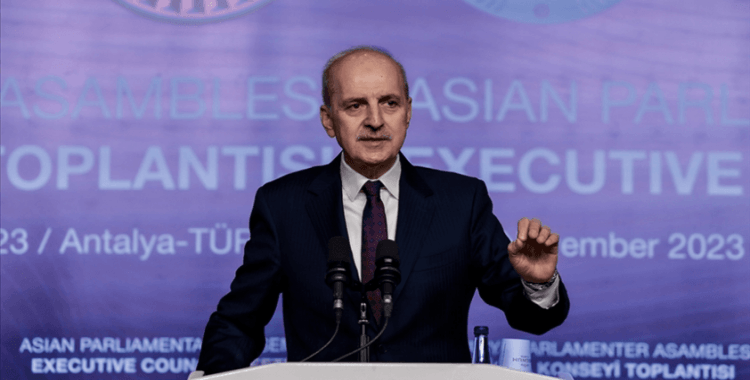 TBMM Başkanı Kurtulmuş: İnsan Hakları Evrensel Beyannamesi sadece kağıt üzerinde