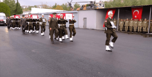 Pençe-Kilit Operasyonu bölgesinde şehit olan 3 asker için Şırnak'ta tören yapıldı