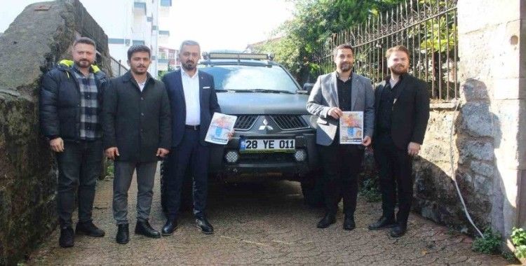 Giresun ile Şırnak arasında gönül köprüsü kuracaklar
