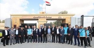 Türk bakan yardımcıları Gazze'ye yardım çalışmaları kapsamında Mısır'ı ziyaret etti