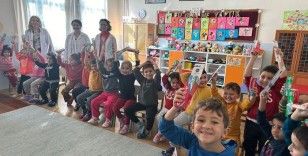 Öğrencilere diş sağlığının önemi anlatıldı
