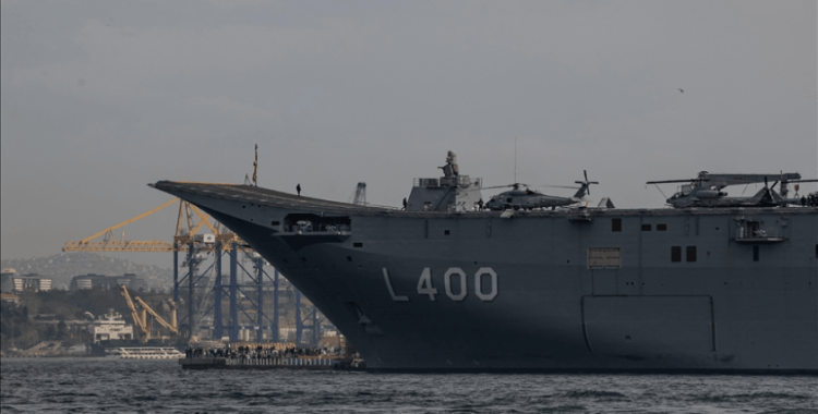 TCG Anadolu Kocaeli'de ziyaretçilerle buluşacak