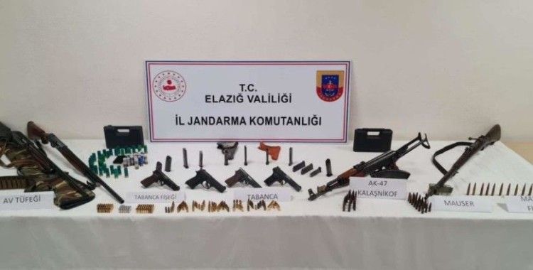 Elazığ'da silah kaçakçılığı operasyonu: 3 gözaltı