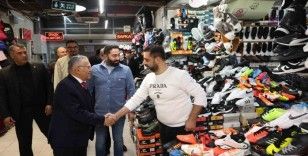 Başkan Büyükkılıç, Yeraltı Çarşısı’nda esnaf ve vatandaşlarla buluştu

