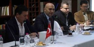 Başkan Aras, site yöneticileri ile buluştu

