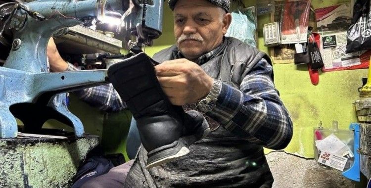 55 yıllık ayakkabı tamir ustası Kaymaz’dan ilginç iddia
