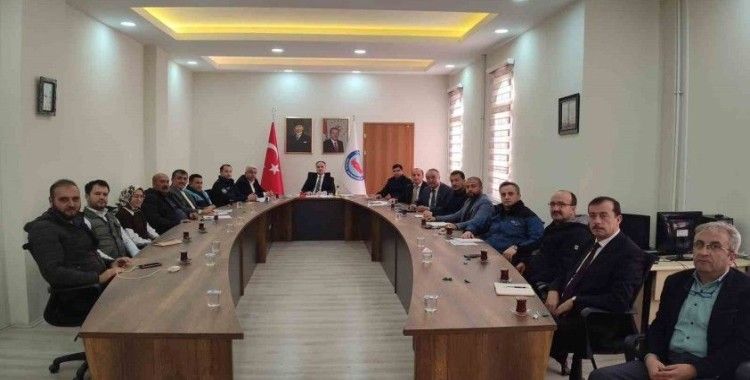 Hisarcık’ta kış tedbirleri masaya yatırıldı
