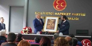 MHP İl Başkanı Yılmaz, ittifak ortağı Başkan Zolan’ı ağırladı
