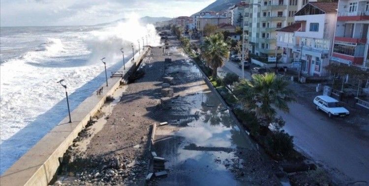 Kastamonu'daki olumsuz hava koşullarından 4 ilçe etkilendi