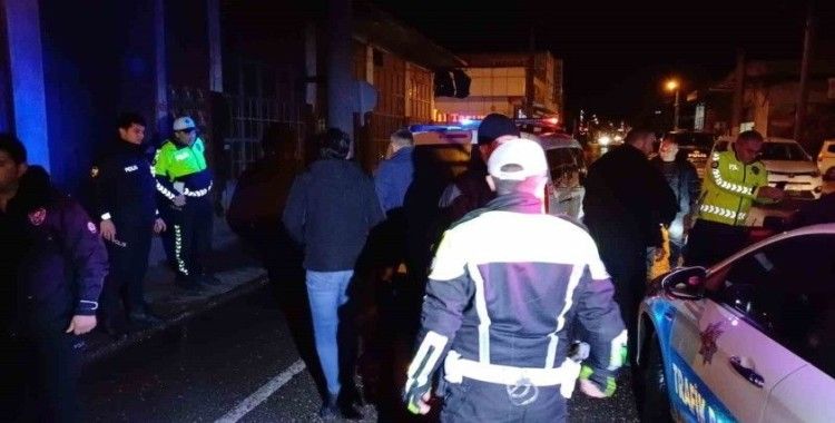 Polisten kaçan şahıs aracının lastiği patlayınca yakalandı
