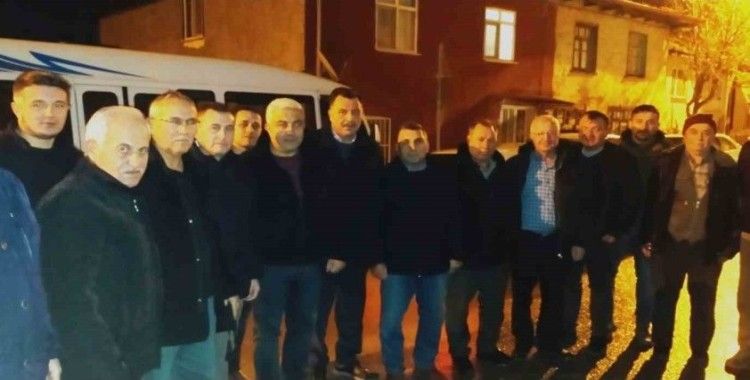 Hisarcık’ta umre kafilesi dualarla uğurlandı