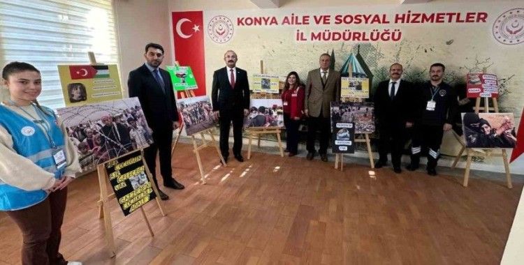Konya’da Gazze’deki çocukların haklarına dikkat çekildi
