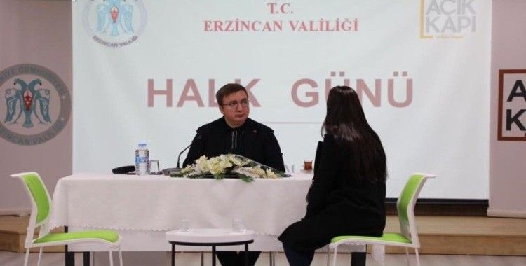 Vali Aydoğdu, “Halk Günü” toplantısında vatandaşları dinledi
