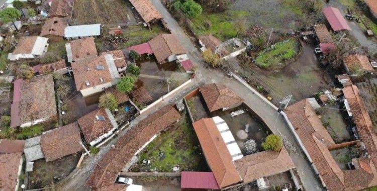 Yenice’yi sel vurdu