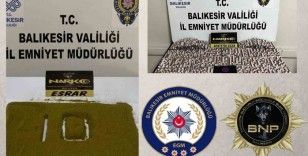 Polisten 2 şahsa uyuşturucu operasyonu
